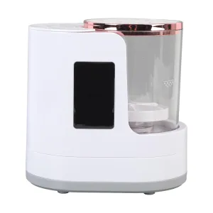Automatic Makeup Brush Cleaner, Electric Makeup Brush Cleaner Multi Functional Efficient Drying ABS for Home (US Plug)