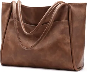 Axcone Women's Large Capacity Handbag - Fashionable Work Commuter Shoulder Bag