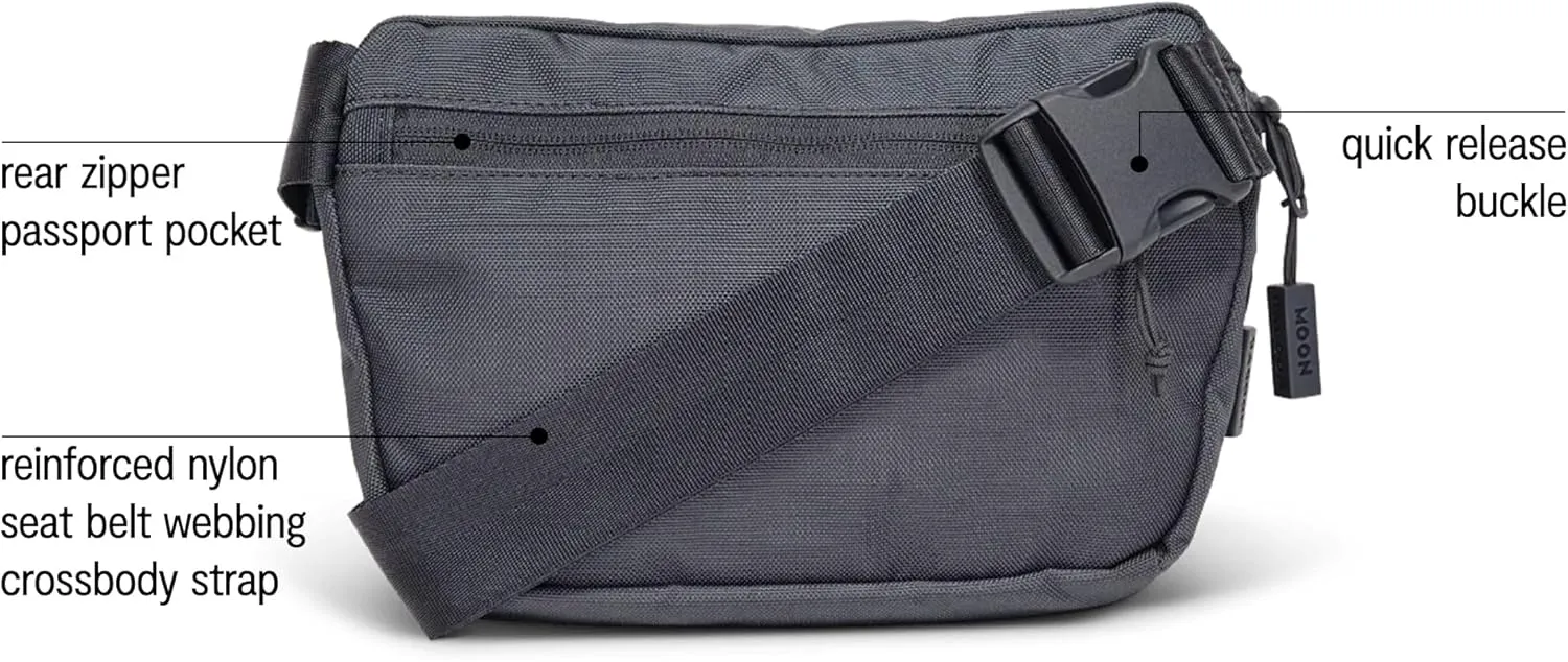 Baboon to the Moon Full Size Fanny Pack 3L – Womens Crossbody, Belt Bag for Women, Fanny Pack for Men, Crossbody Bags for Women Travel, Waist Bags