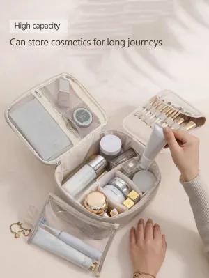 BagForLove - Spacious Cosmetic Organizer for Women's Travel Toiletry Needs
