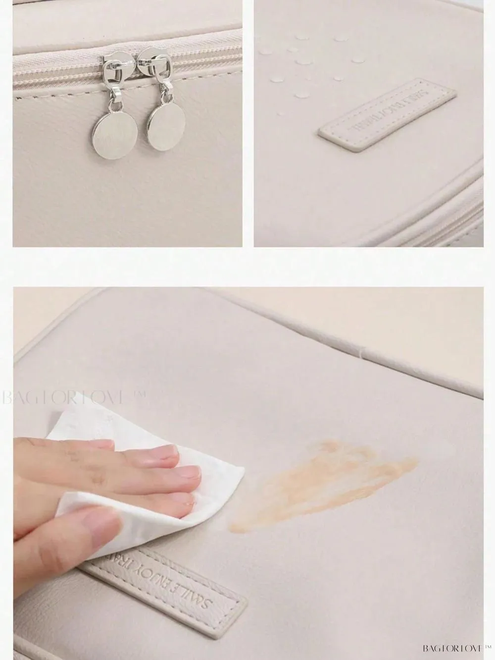 BagForLove - Spacious Cosmetic Organizer for Women's Travel Toiletry Needs