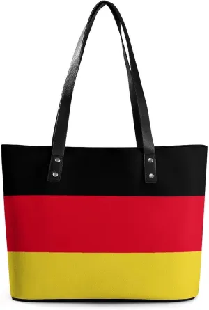 Bahrain Flag Fashionable Handbag Women Large Leather Tote Great for Travel