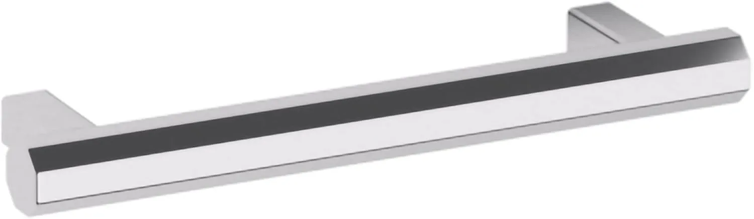 Baldwin 4417260BIN 4417.BIN Octagonal 4 Inch Center to Center Bar Cabinet Pull from The Estate Collection