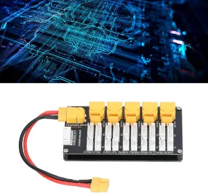 Battery Charging Board, Board Balance Expansion Charger Adapter Parallel Plug 2?6S Lithium Batteries for IMAX B6 Charger