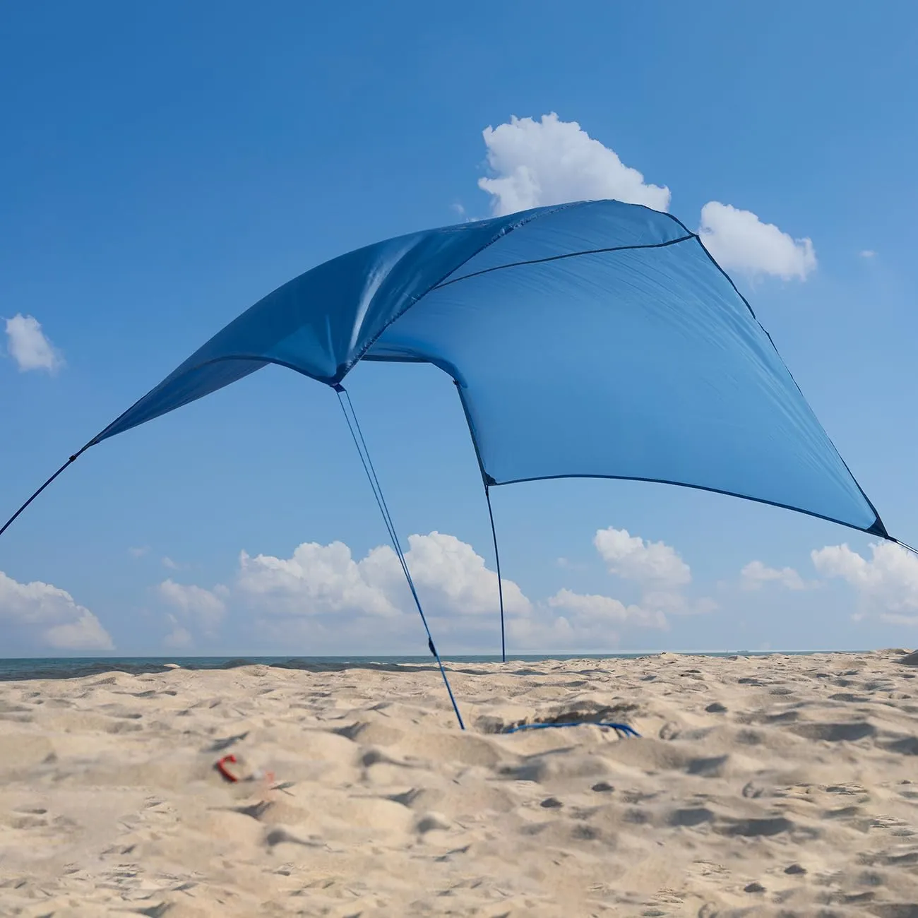 Beach Shade Canopy Sun Tent Shelter, Wind Canopy for Beach, Backyard, Park, Dessert, Light Weight, Easy Set Up, 78 Sq. Ft. of Shade for 1-3 People, Lite Regatta