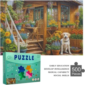 Beautiful Exotic Colorful Fish 500 Piece Jigsaw Puzzles for Adults and Kids 500 Piece Educational Games Colorful Puzzle for Home Decoration Gift for Women Men 20.5x15 Inch