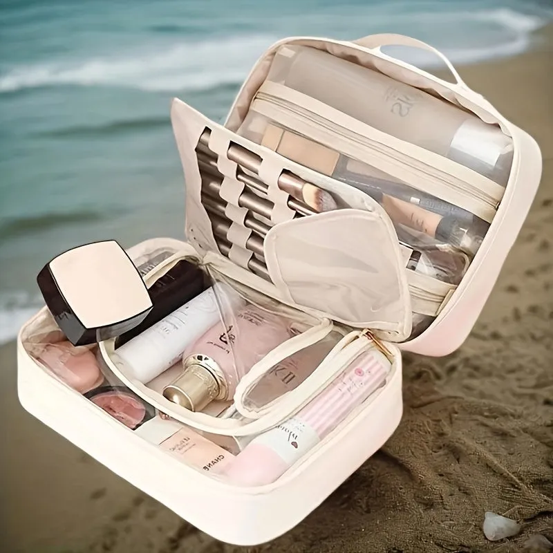 Bellamy | Sleek and Stylish Portable Compact Makeup Bag