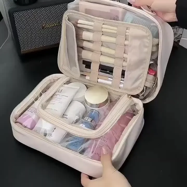 Bellamy | Sleek and Stylish Portable Compact Makeup Bag