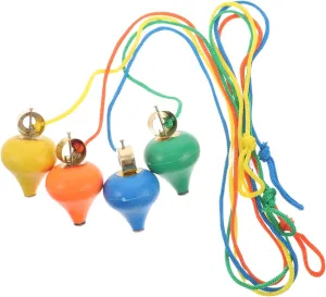 BESTonZON Spinning Tops for Boys and Girls Toys Pullstring Interactive Gyroscope Set for Preschool Education