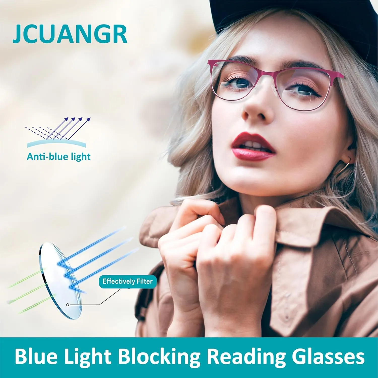 Bifocal Reading Glasses Women,Fashion Clear Top Cheaters Oversized Readers,Stylish Cat Eye Wide Ladies Eyeglasses