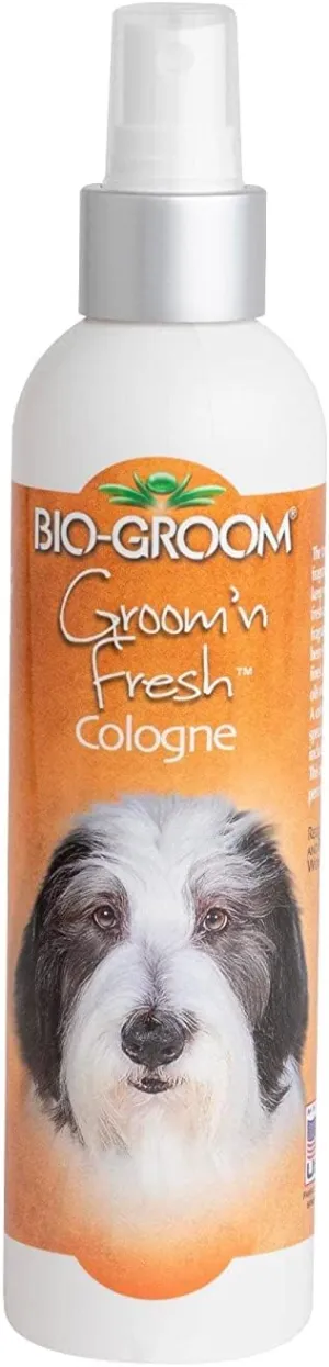 Bio-groom Groom'n Fresh Dog Cologne – Deodorizing Spray, Dog Bathing Supplies, Puppy Wash, Cat & Dog Grooming Supplies, Cruelty-Free, Made in USA, Dog Perfume – 8 fl oz 3-Pack