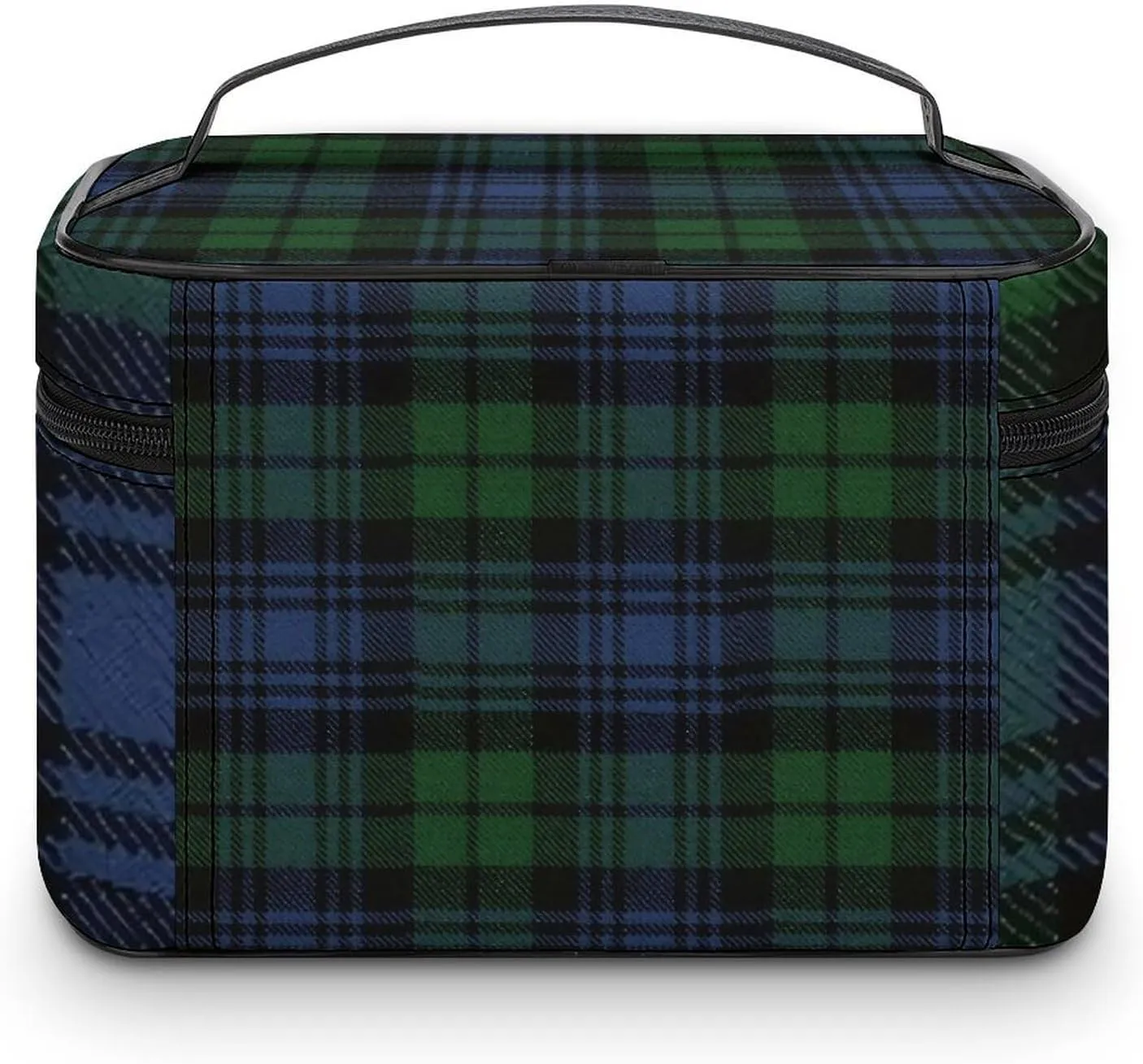 Black Watch Ancient Original Scottish Tartan Large Capacity Soft And High-value Practical Makeup And Wash Bag