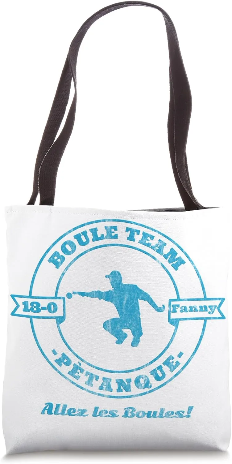 Boule Team Petanque Allez-les-Boules! Tote Bag