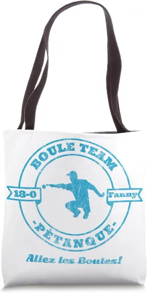 Boule Team Petanque Allez-les-Boules! Tote Bag