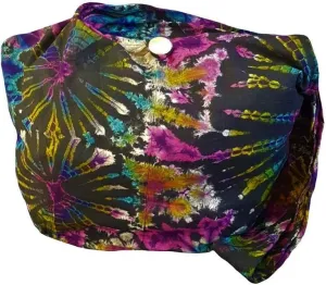 BTP! Tie Dye Sling Crossbody Shoulder Bag Purse Hippie Hobo Cotton Bohemian Colorful Firework