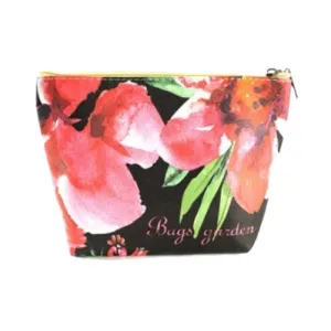 Bugs Garden Large Cosmetic Make Up Travel Purse Organizer Pouch