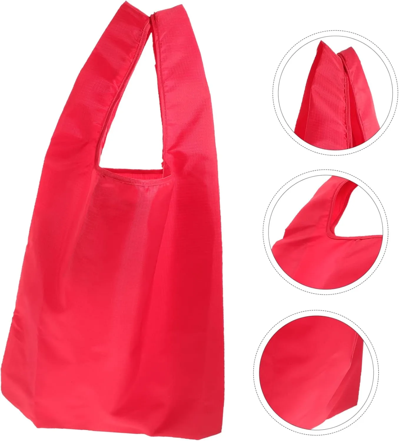 Cabilock Foldable Shopping Bag Clear Tote Groceries Reusable Bags Grocery Utility The Cooler Baggies Handbag