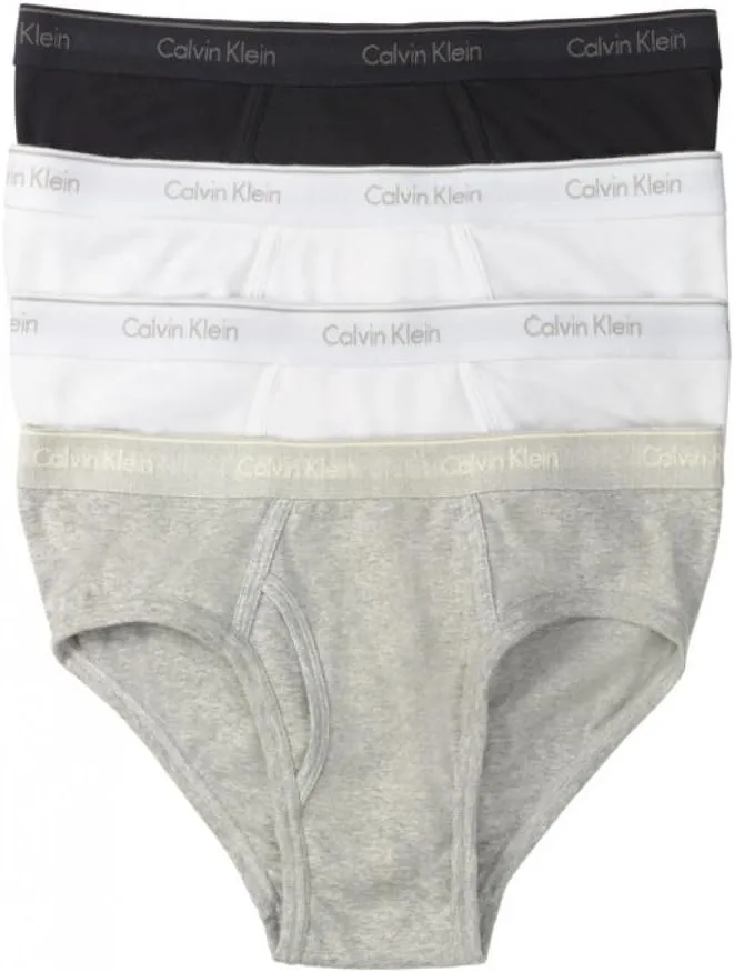 Calvin Klein Men's Cotton Classics 4-Pack Brief