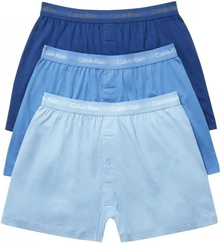 Calvin Klein Men's Cotton Classics Multipack Knit Boxers