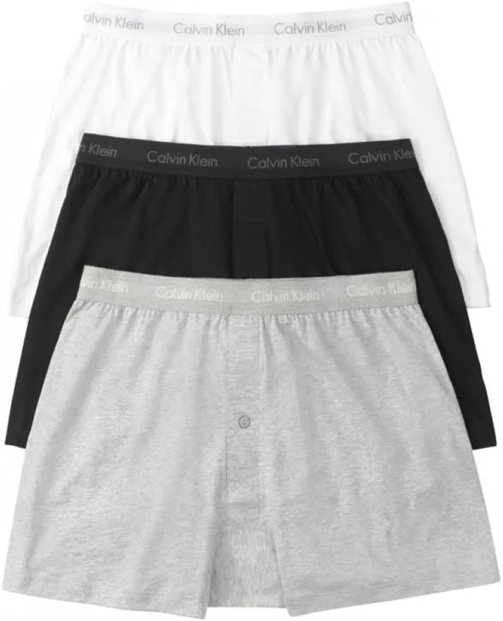 Calvin Klein Men's Cotton Classics Multipack Knit Boxers