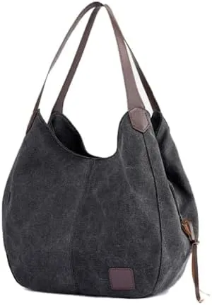 Canvas Bag Simple Wild Lady Retro Art Casual Bag Single Shoulder Bag