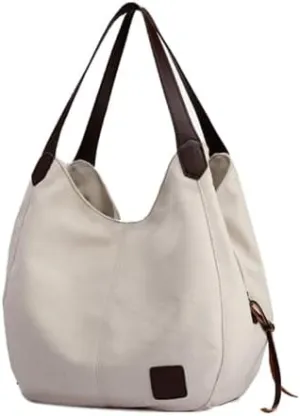 Canvas Bag Simple Wild Lady Retro Art Casual Bag Single Shoulder Bag