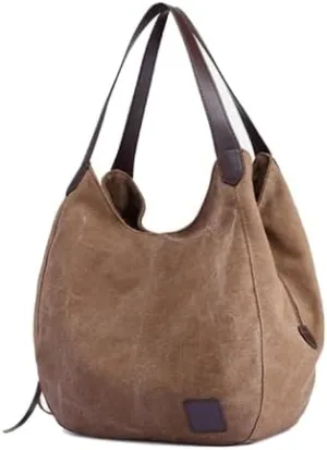 Canvas Bag Simple Wild Lady Retro Art Casual Bag Single Shoulder Bag
