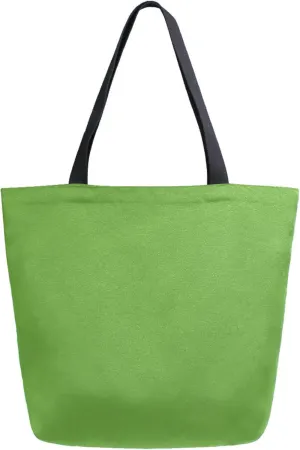 Canvas Tote Bag Lawn Green Reusable Grocery Bag Travel Bag Handbag Top Handle Shoulder Bags Eco Friendly Tote Shopping Bag