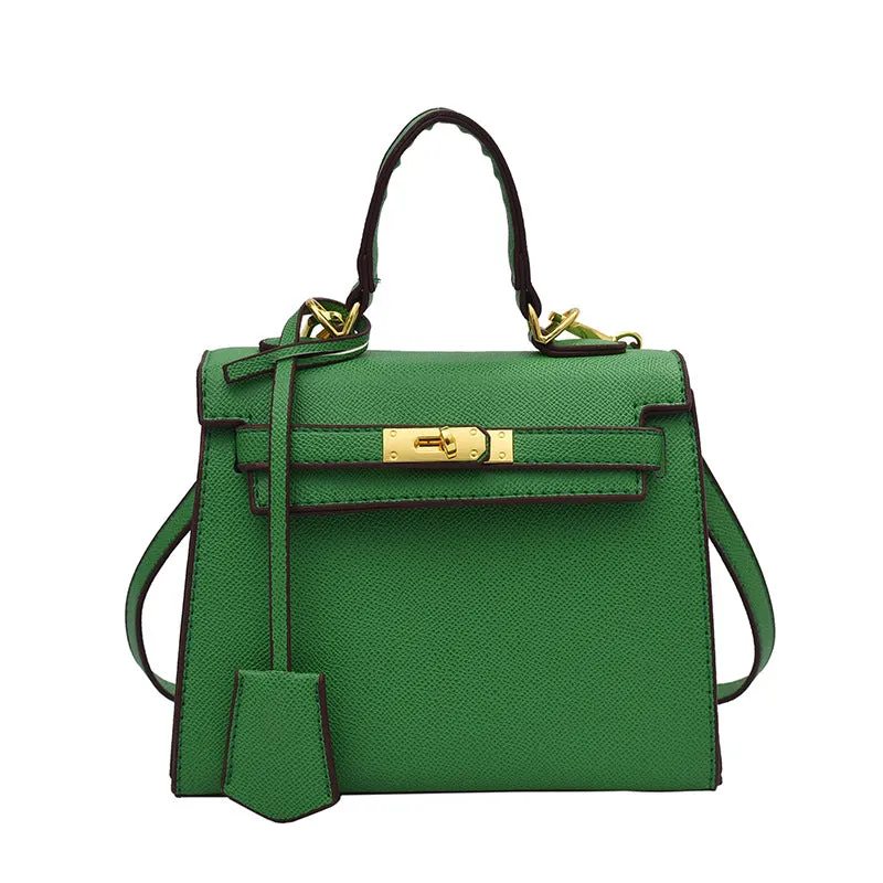 Capacity Lychee Pattern Kelly Commuter Fashion Bags