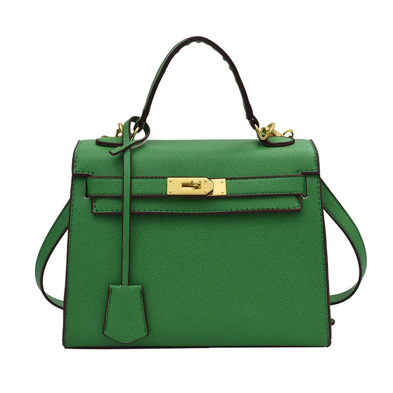 Capacity Lychee Pattern Kelly Commuter Fashion Bags