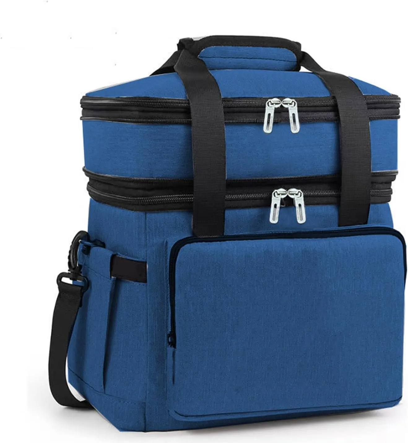 Car Camping Coolers for Dodge Scat Pack/Challenger, Leak Proof Cooler, Portable Lightweight Ice Chest Box, Compartments Waterproof Insulated Bag