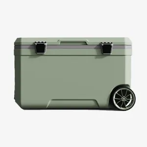 Car Camping Coolers for Infiniti QX/Q60/Q45/Q30/JX/J30/FX/EX, Waterproof Portable Cooler, Leak Proof Picnic Insulated Bag, Ultra-Light Premium Ice Chest Box,A-Green-70L