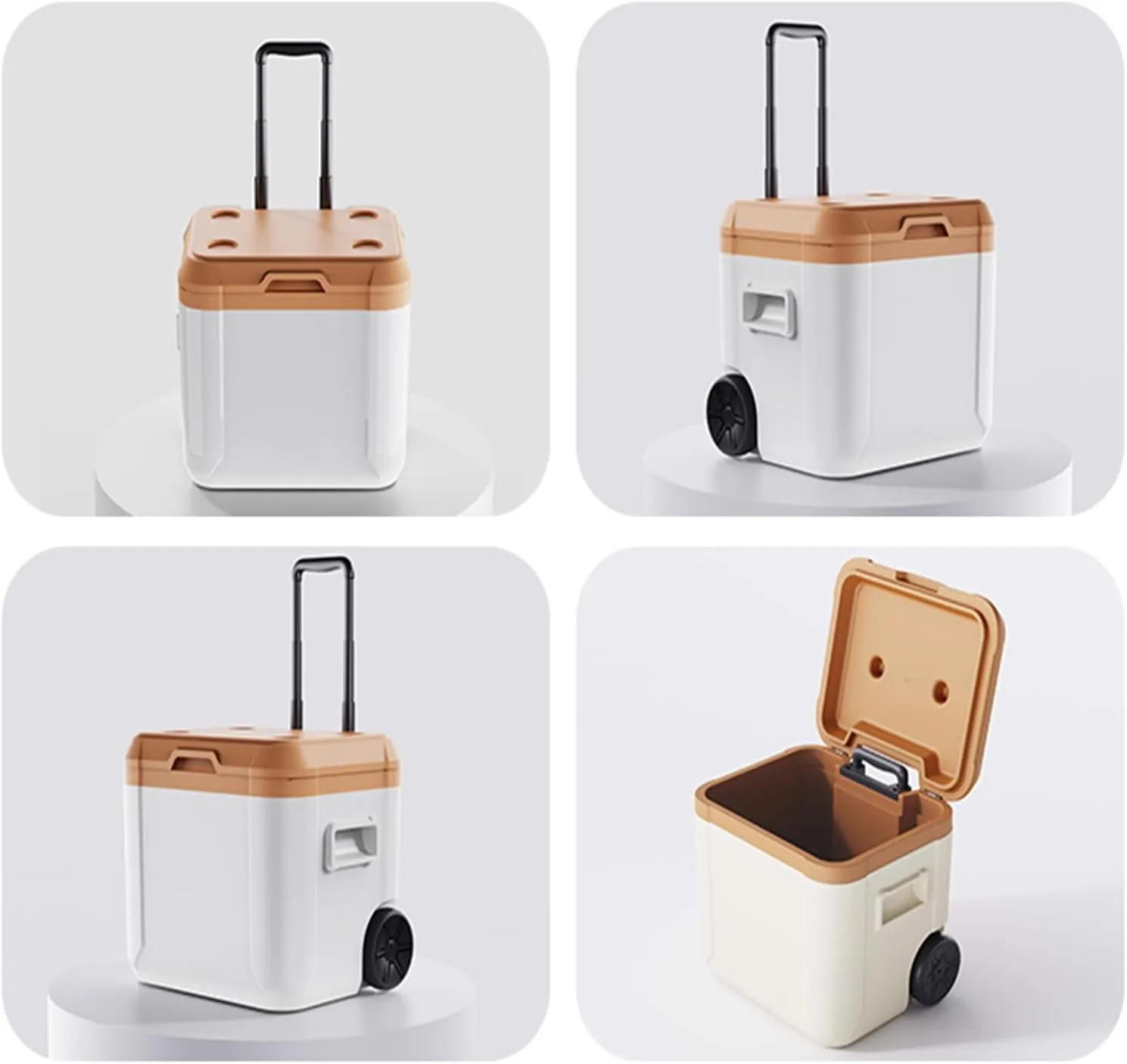 Car Camping Coolers for Maxus e-Deliver 3/e-Deliver 5/e-Terron 9/Euniq 5/Euniq 6/Euniq 7, Leak Proof Cooler, Portable Lightweight Ice Chest Box, Compartments Waterproof Insulated Bag