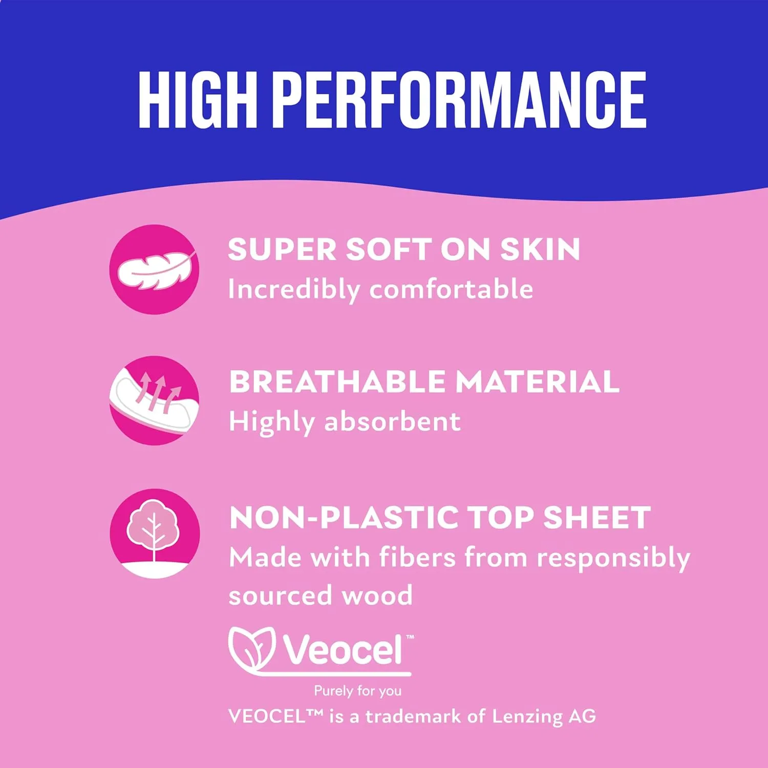 Carefree Ultra Thin Pads for Women, Overnight Pads with Wings, 120ct (3 Packs of 40ct) | Carefree Feminine Care, Period Care & Postpartum | 120ct (3 Packs of 40ct)