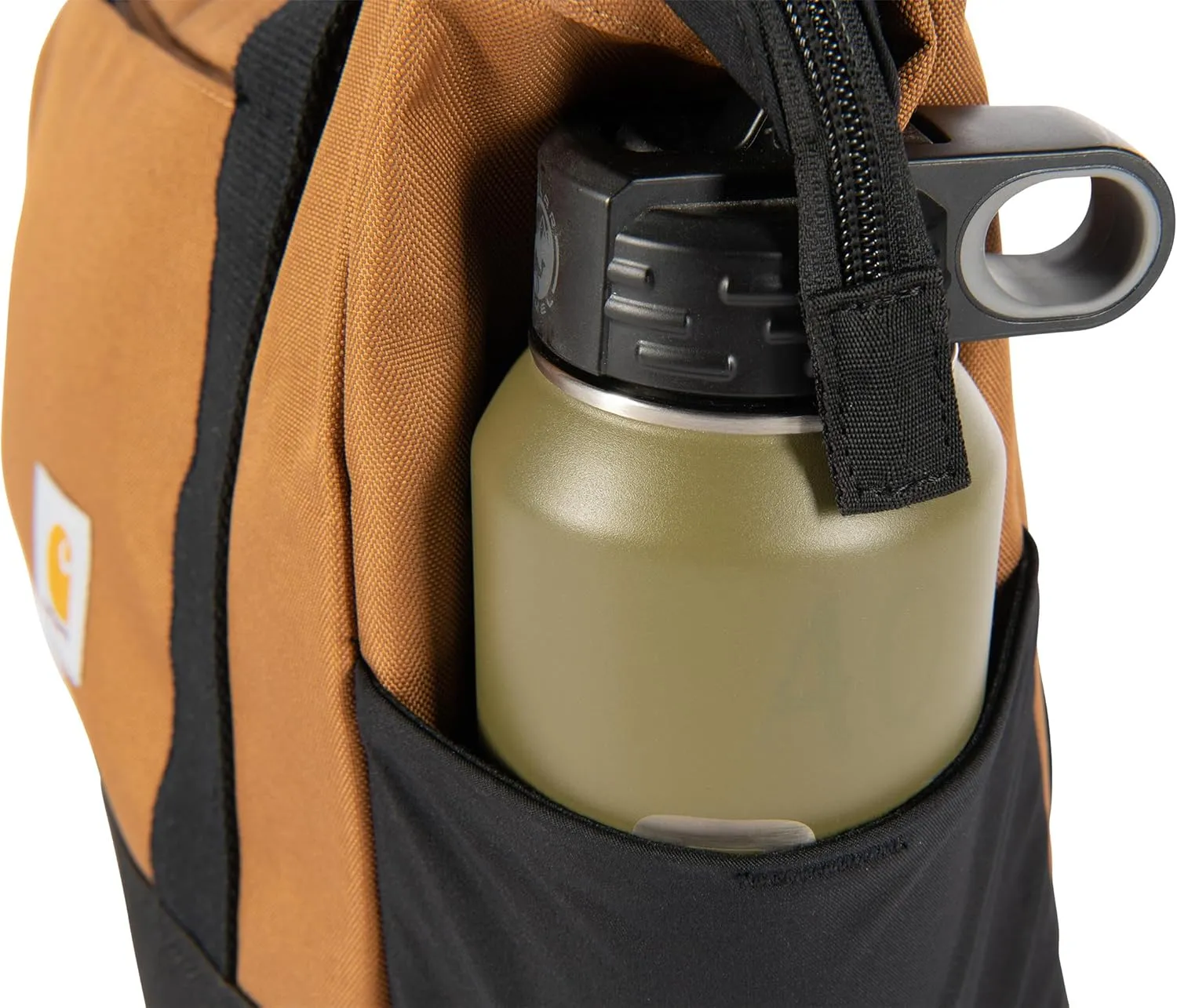 Carhartt Horizontal Zip Classic Laptop Tote Bag, Durable Water Repellent Material W/ 17" Tablet Sleeve