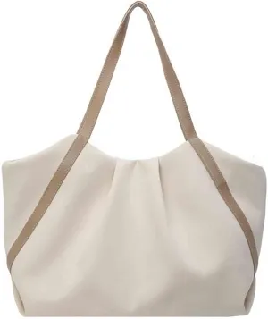 Casual Lightweight Canvas Women's Versatile Large Capacity Handbag - Commuting Shoulder Tote & Crossbody Bag