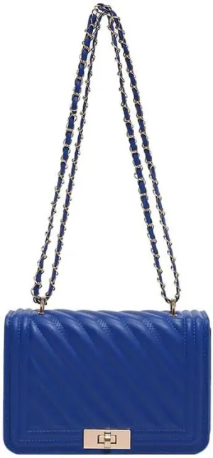 Casual Thread Lock Trendy Personalized Fashion Small Square Bag for WomenChain Simple Single Shoulder Crossbody Bag