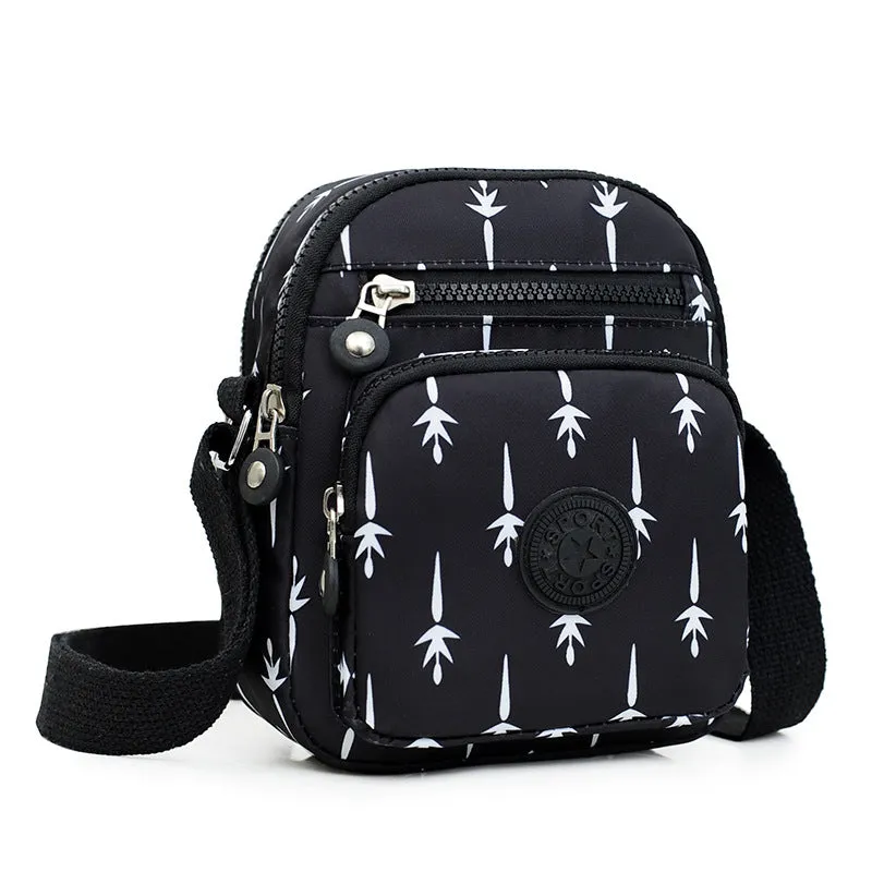 Casual Women's Flower Cloth Fashion Shopping Crossbody Bags