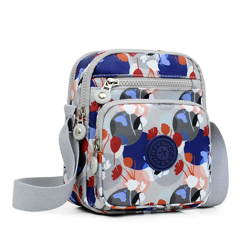 Casual Women's Flower Cloth Fashion Shopping Crossbody Bags