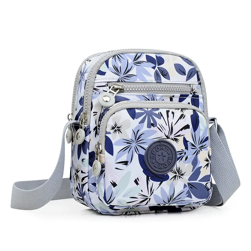 Casual Women's Flower Cloth Fashion Shopping Crossbody Bags