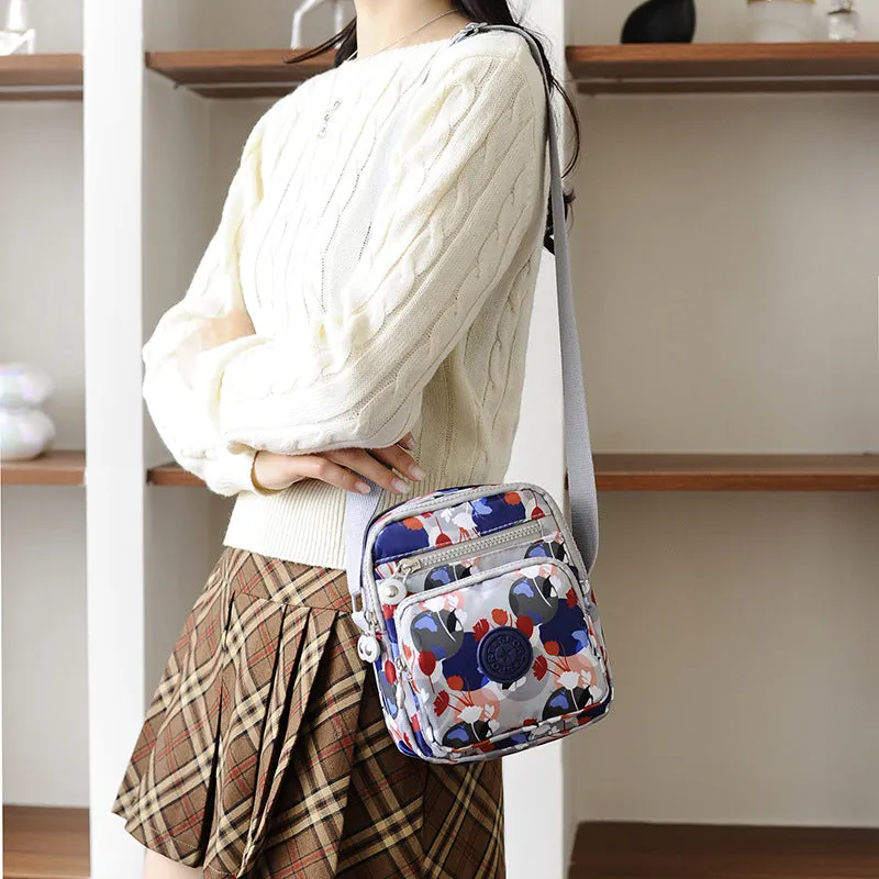 Casual Women's Flower Cloth Fashion Shopping Crossbody Bags