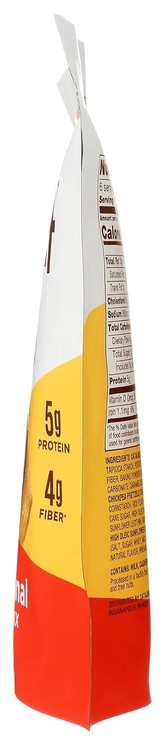 Catalina Snacks Crunch Traditional Snack Mix, Keto Friendly, Gluten Free, 6 Ounce (Pack of 6)