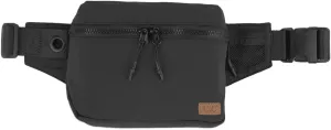 C.C Zipper Fanny Pack For Women Unisex - Daily Waist Crossbody Belt bag With Adjustable Strap (Black)