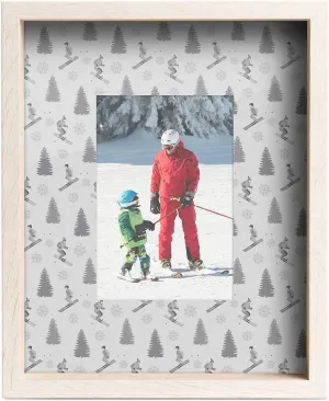 ChalkTalkSPORTS Premier Skiing Photo Frame | Ski Scene