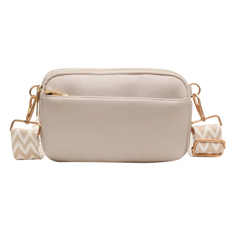 Charming Women's Trendy Niche Pure Color Shoulder Bags