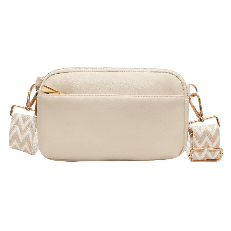 Charming Women's Trendy Niche Pure Color Shoulder Bags