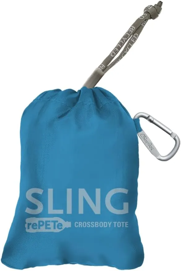 ChicoBag Sling rePETe   Refine | Eco-friendly Messenger-Style Reusable Tote Bag