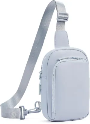 CHOLISS Small Crossbody Bags for Women and Men, Sling Bag for Women and Men Trendy, Fanny Packs Chest Bag with Extended Strap