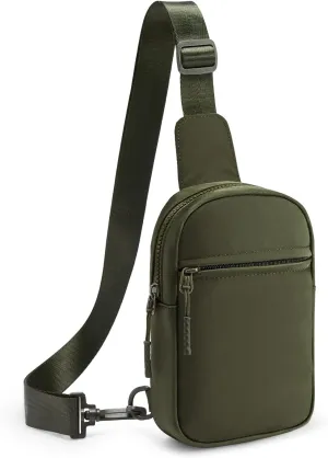 CHOLISS Small Sling Bag for Women and Men, Crossbody Bags Trendy Fanny Packs Chest Bag with Extended Strap