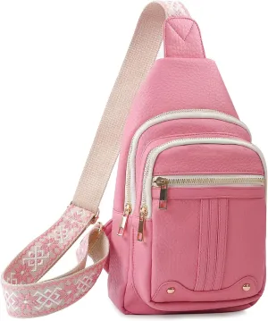 Christmas Gifts for Her Teen Girls Sister Coworker Crossbody Bags Gifts for Women Birthday Cool Gifts for Family Small Crossbody Sling Bag Fanny Pack Chest Travel Purse Mothers Day Gift Ideas